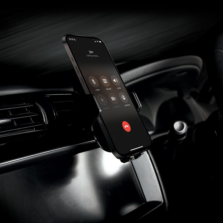 Mobile phone holder with wireless charging in the group House & Home / Electronics / Mobile Accessories at SmartaSaker.se (13497)