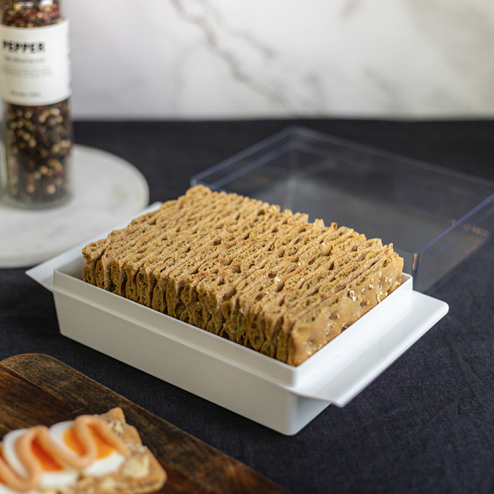 Box for Swedish crispbread in the group House & Home / Sort & store at SmartaSaker.se (13509)