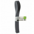 ECO-plastic cutlery, 4 pcs
