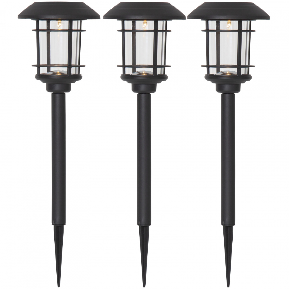 Solar cell powered walkway lighting, 3-pack in the group Lighting / Outdoor lighting / Solar Cell Lighting at SmartaSaker.se (13519)