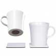 Magnetic coffee cups Silwy, 2-pack