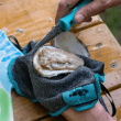 Cut-resistant hand towel