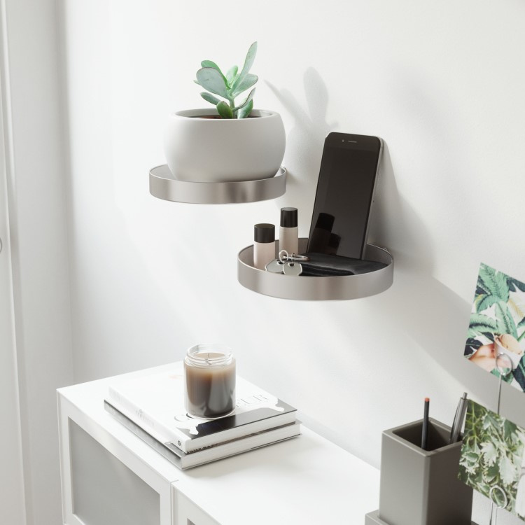 Small round shelves 2-pack in the group House & Home / Interior at SmartaSaker.se (13604)