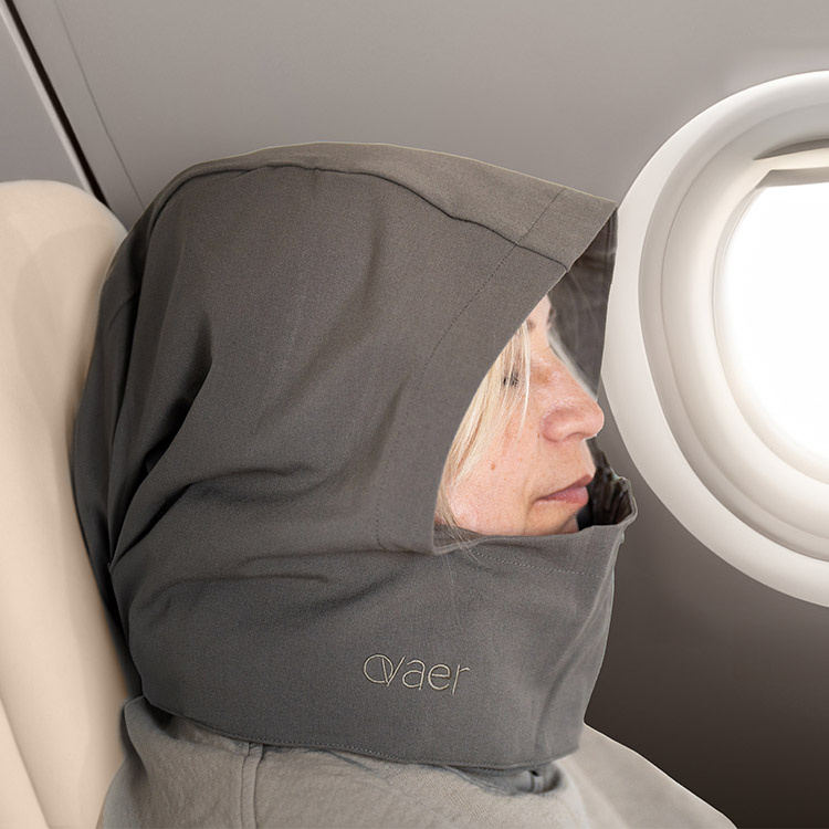 Rest Neck Pillow Hooded Travel Pillow Neck Sleeping Cushion Airplane Pillow
