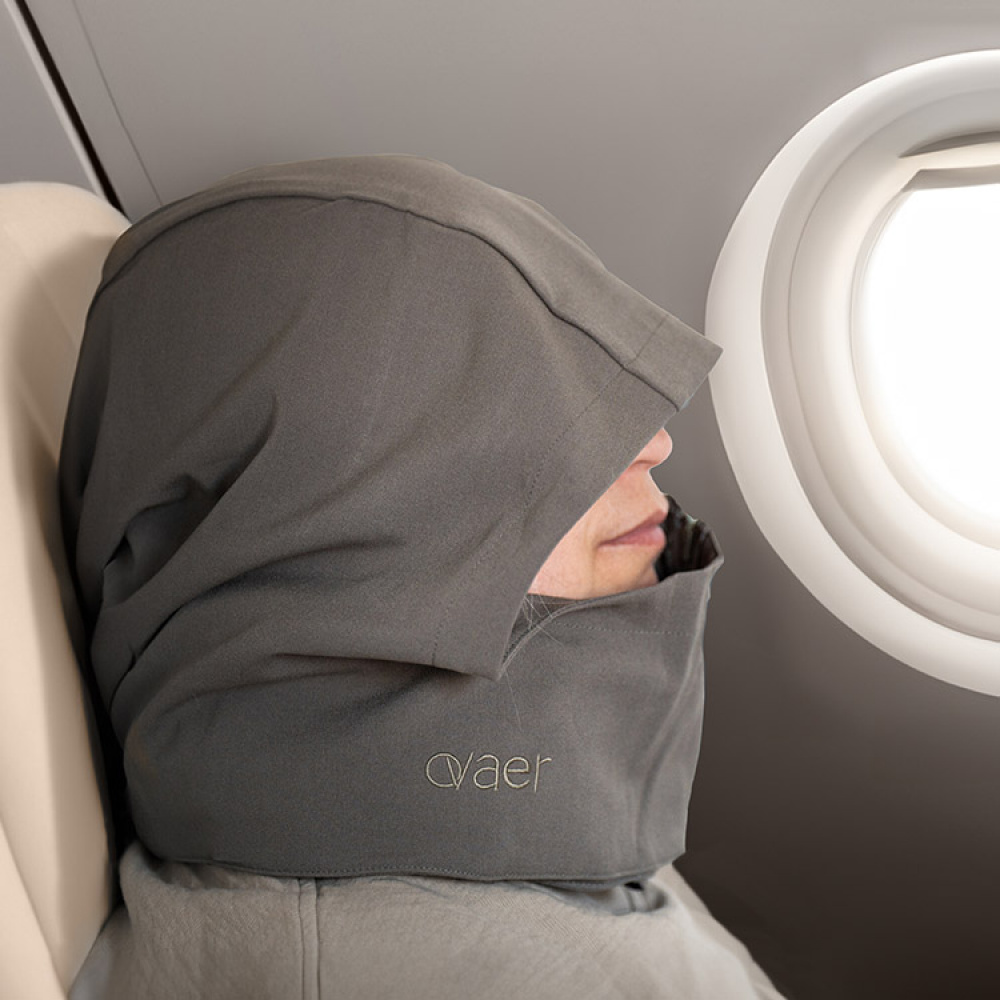 Neck pillow with a hood - Buy Ovaer travel pillow