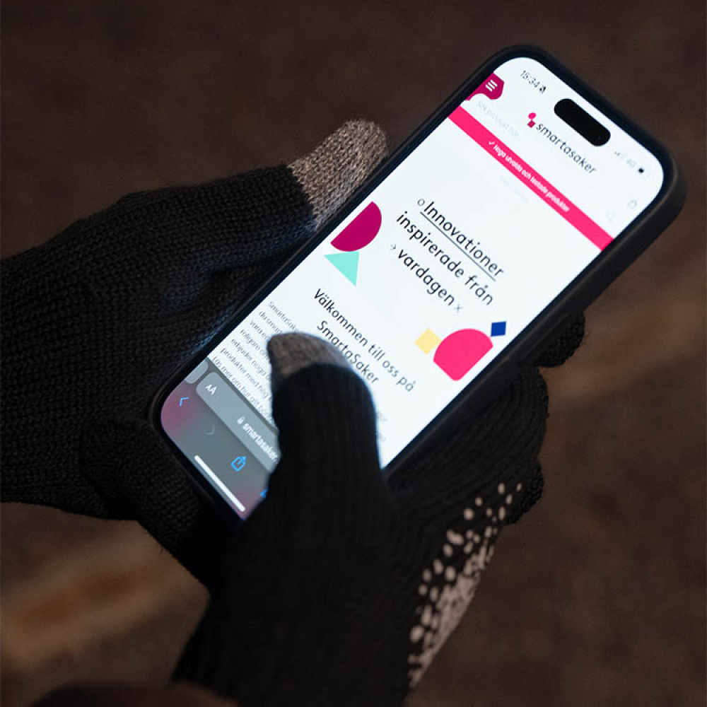 Reflective touchscreen gloves in the group Safety / Reflectors at SmartaSaker.se (13608)