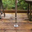 Parasol base for wooden deck Parasol base for wooden deck