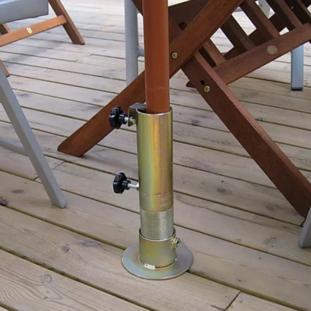 Parasol base for wooden deck in the group House & Home / Garden / Patio at SmartaSaker.se (13624)