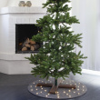 Christmas tree mat with stars Christmas tree mat with stars