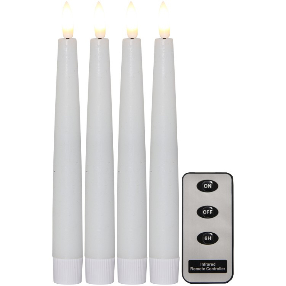 Candles with remote control 4-pack in the group Lighting / Indoor lighting / Lights at SmartaSaker.se (13640)