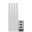 Candles with remote control 4-pack Candles with remote control 4-pack