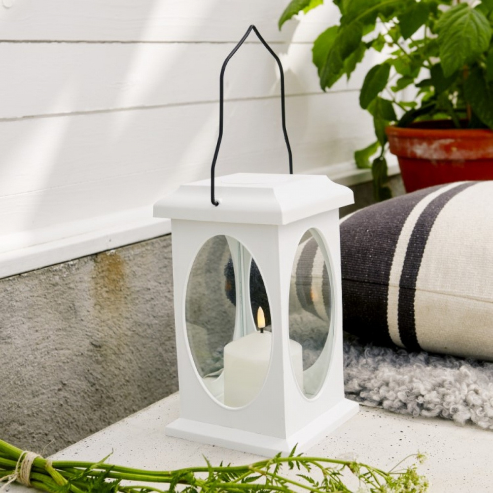 Candle lantern - Battery operated lantern with timer