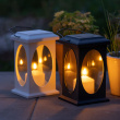 Battery-powered indoor lantern with timer Battery-powered indoor lantern with timer