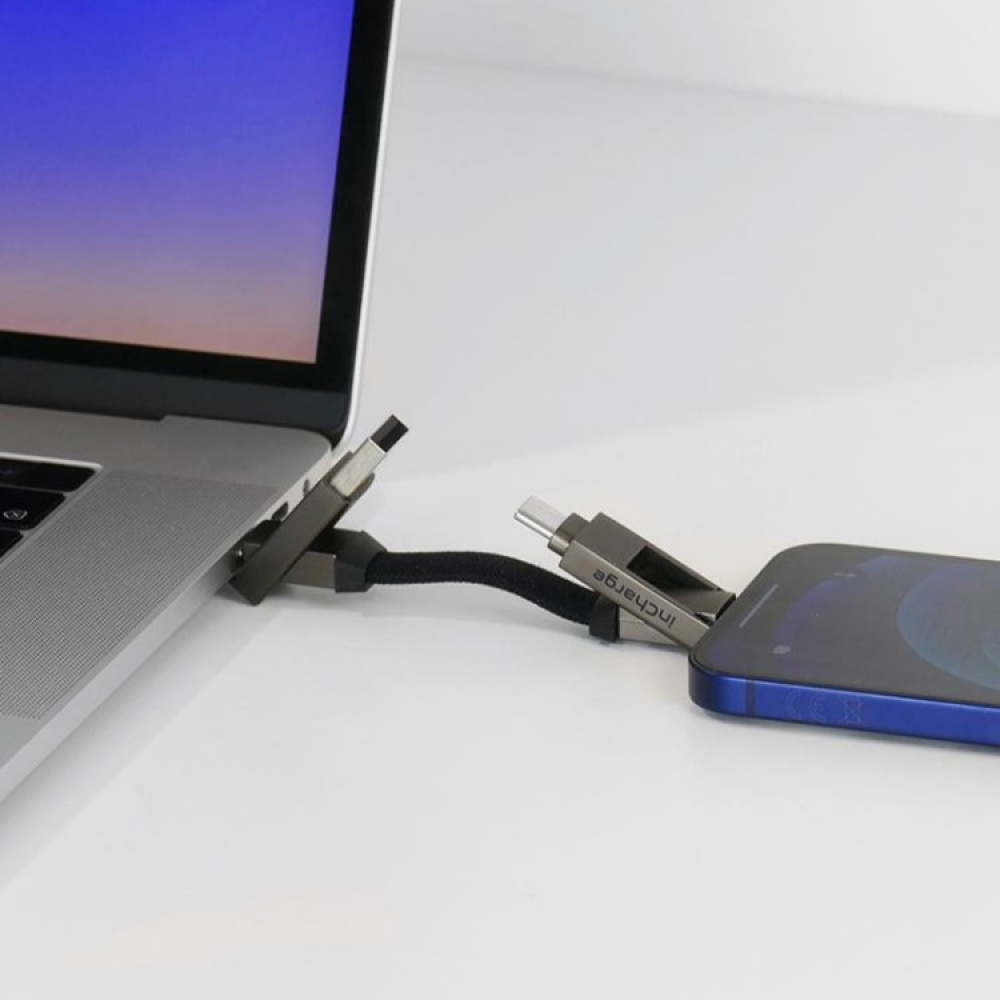 Multi USB cable on a keychain in the group House & Home / Electronics / Chargers and Powerbanks at SmartaSaker.se (13669)