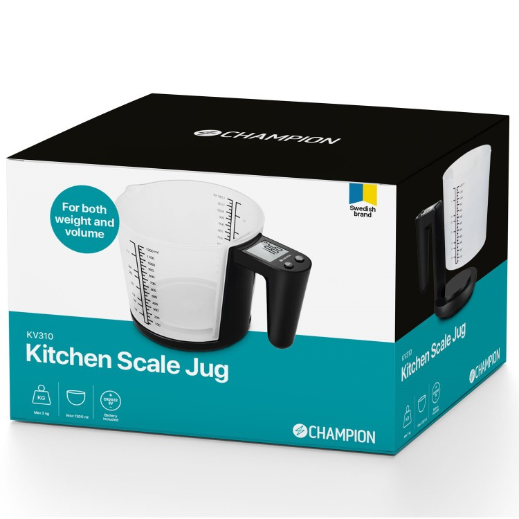 Kitchen scale with measuring jug - Buy a kitchen scale with a jug |  SmartaSaker