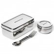 Lunch box kit in stainless steel