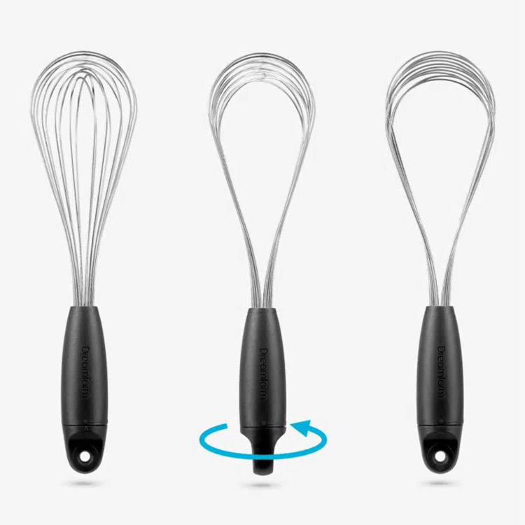 Folding balloon whisk - Three whisks in one