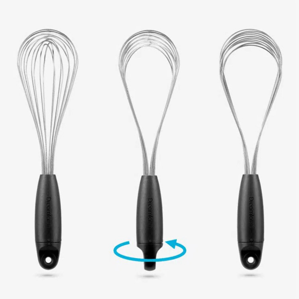 2-in-1 Collapsible Balloon/Flat Whisk – Contact Kitchen Brand