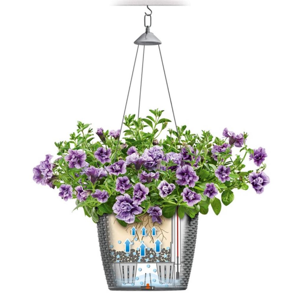 Self-watering hanging plant pot in the group House & Home / Garden / Irrigation at SmartaSaker.se (13721)