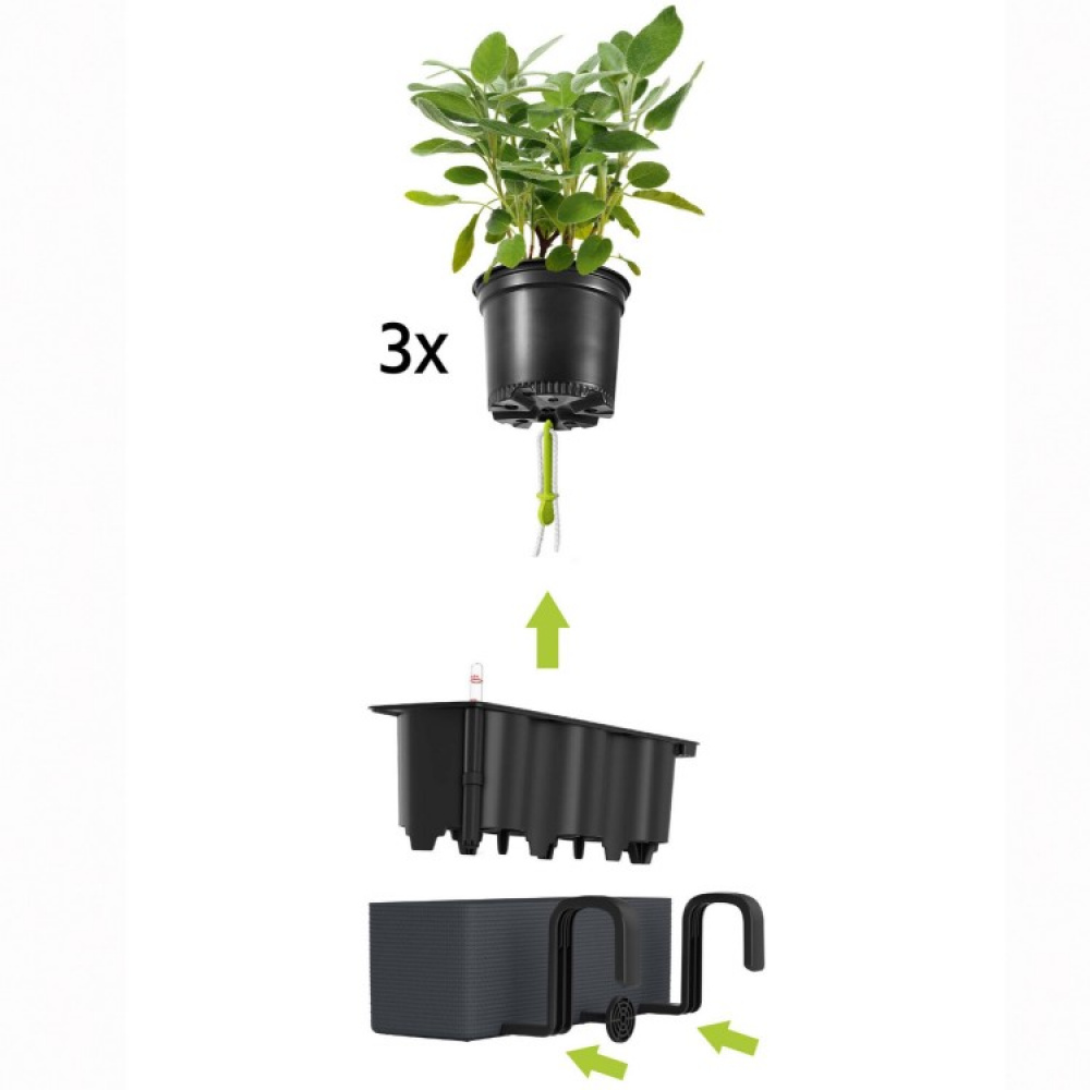Self-watering balcony box in the group House & Home / Garden / Irrigation at SmartaSaker.se (13722)