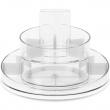 Rotating makeup organizer