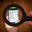 Magnifying glass with LED lights Magnifying glass with LED lights