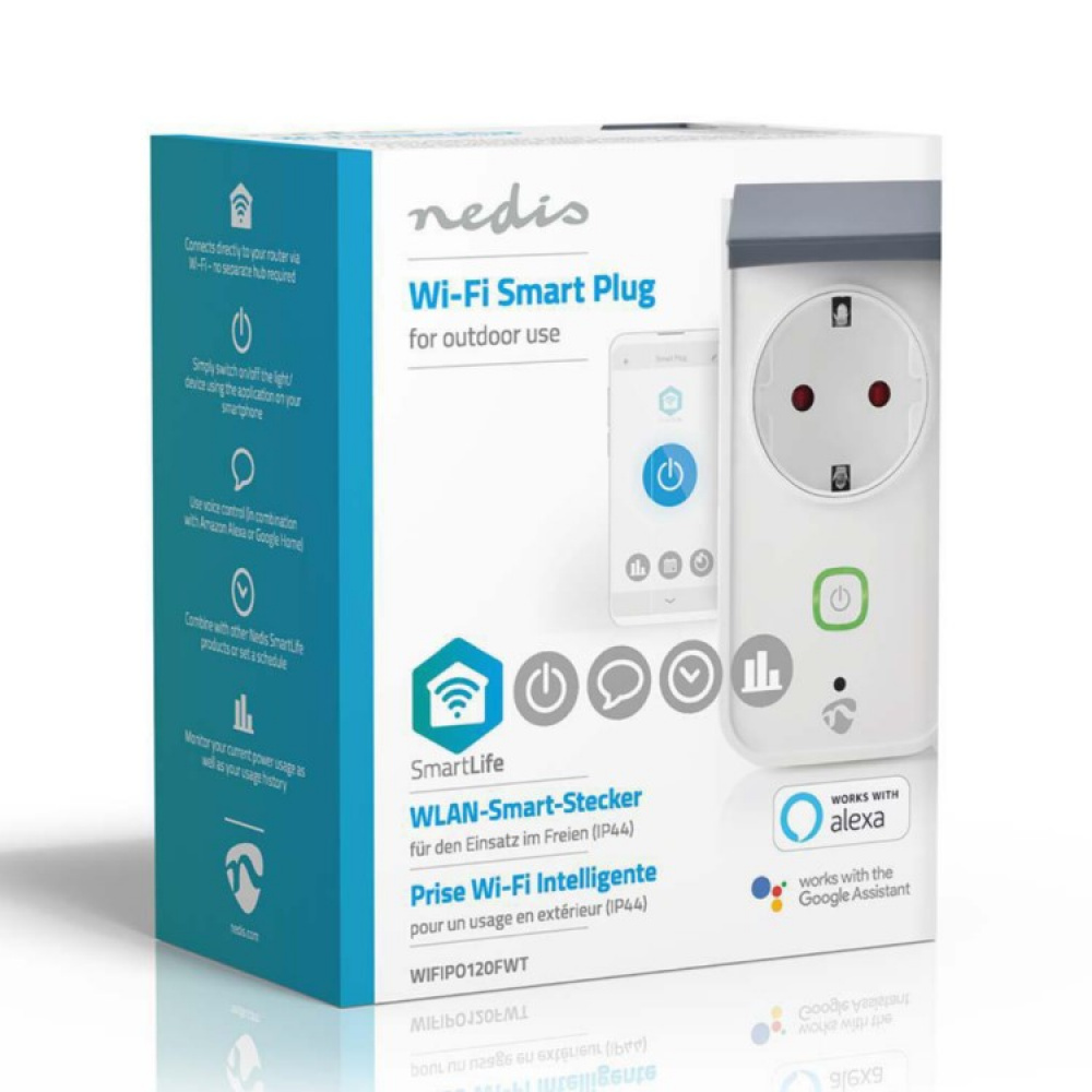 WiFi Smart Plug for outdoor use in the group House & Home / Electronics / Smart Home at SmartaSaker.se (13778)