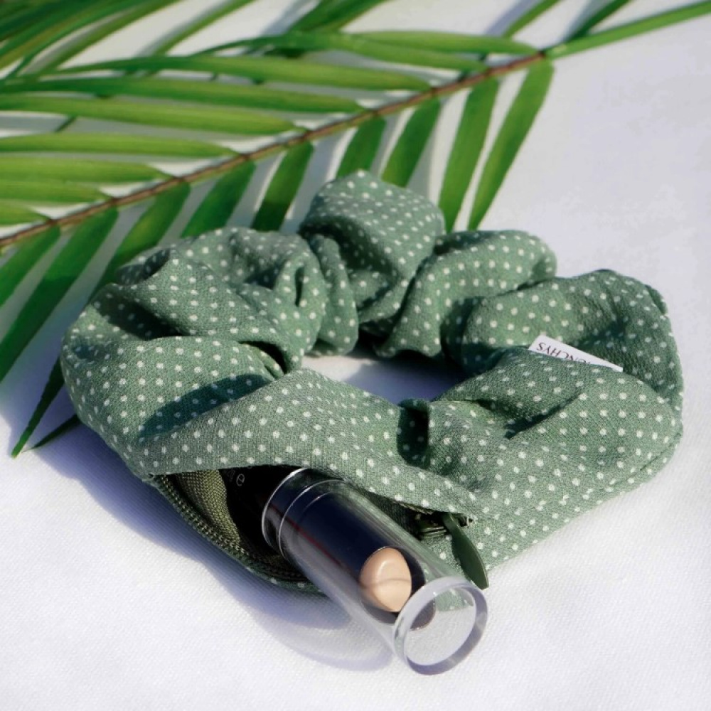 Scrunchie with pocket in the group House & Home / Bathroom / Hygiene at SmartaSaker.se (13800)