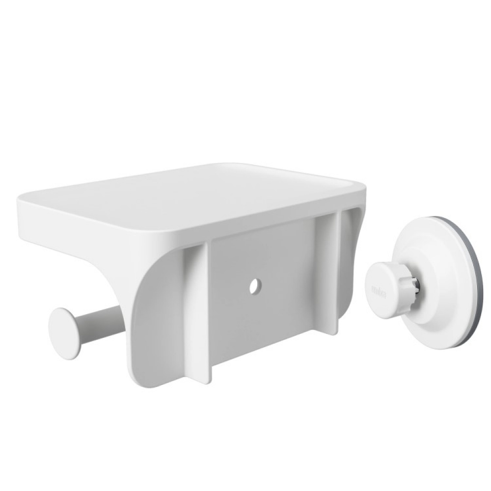 Toilet roll holder with shelf in the group House & Home / Bathroom / Toilets and sinks at SmartaSaker.se (13802)