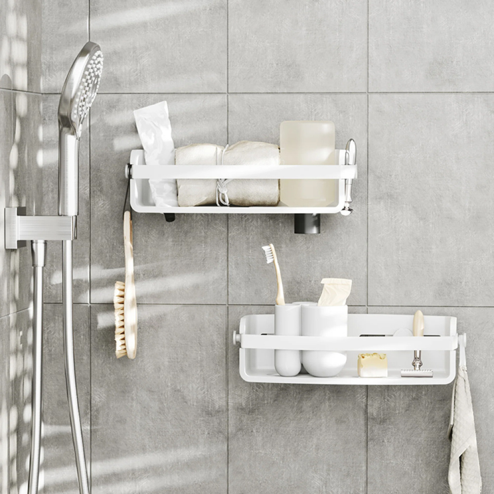 Self-adhesive shower shelf in the group House & Home / Bathroom / Bathroom storage at SmartaSaker.se (13803)