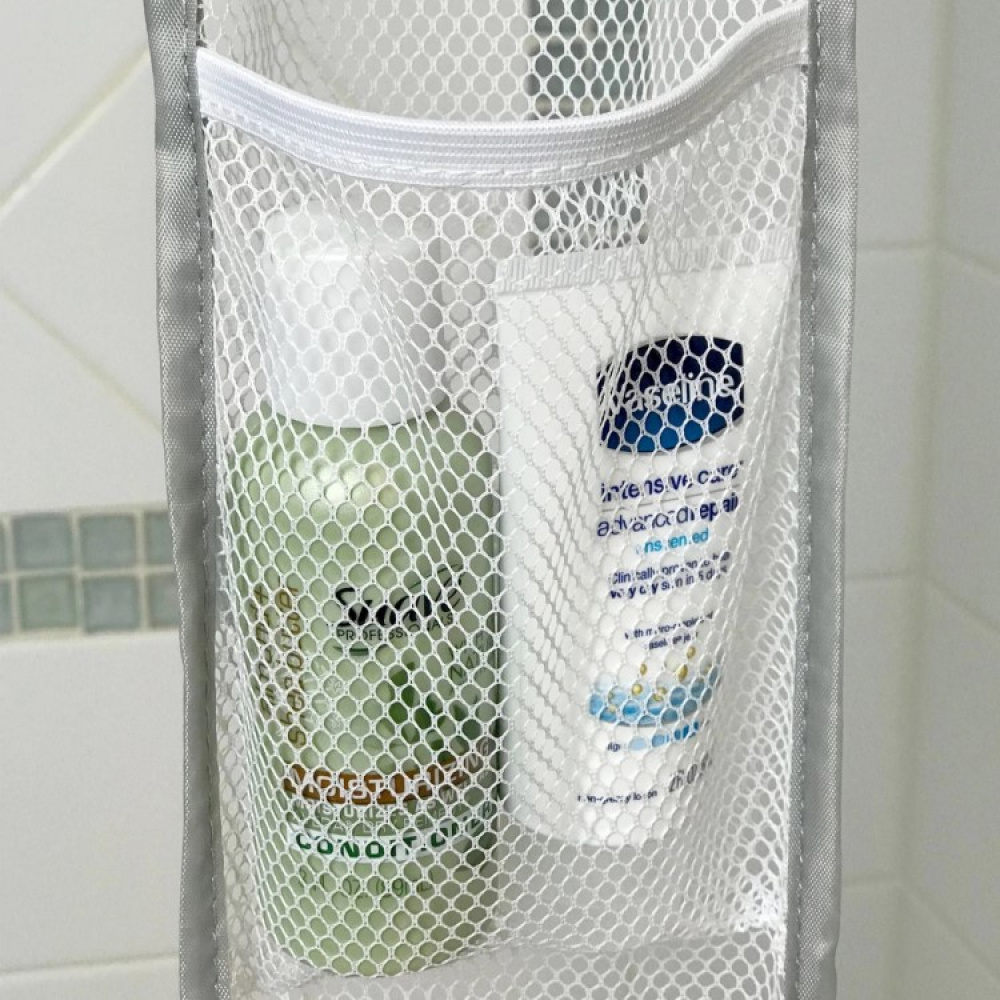 Hanging shower caddy - With large mesh pockets