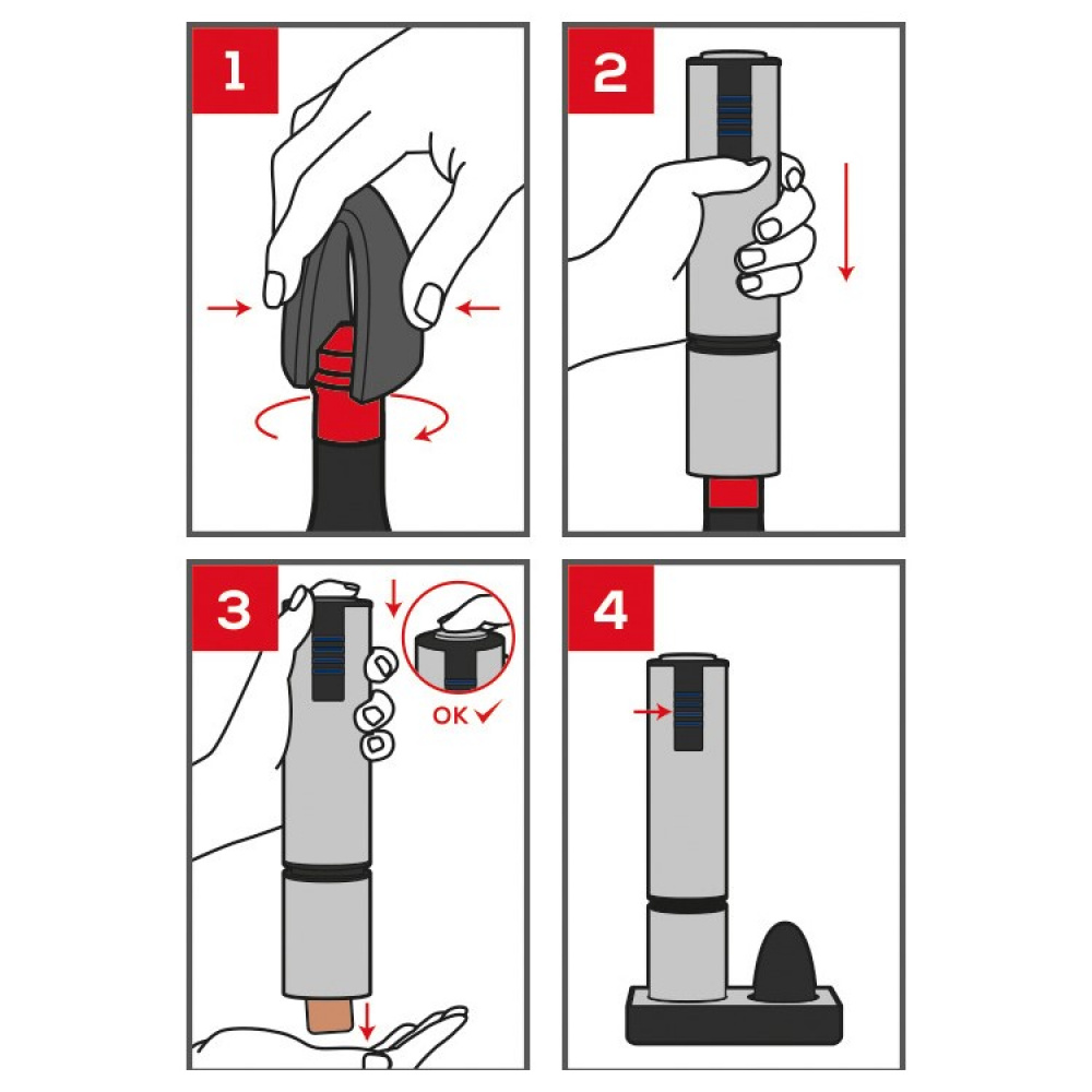 Peugeot electric wine opener in the group House & Home / Kitchen / Beverages at SmartaSaker.se (13841)