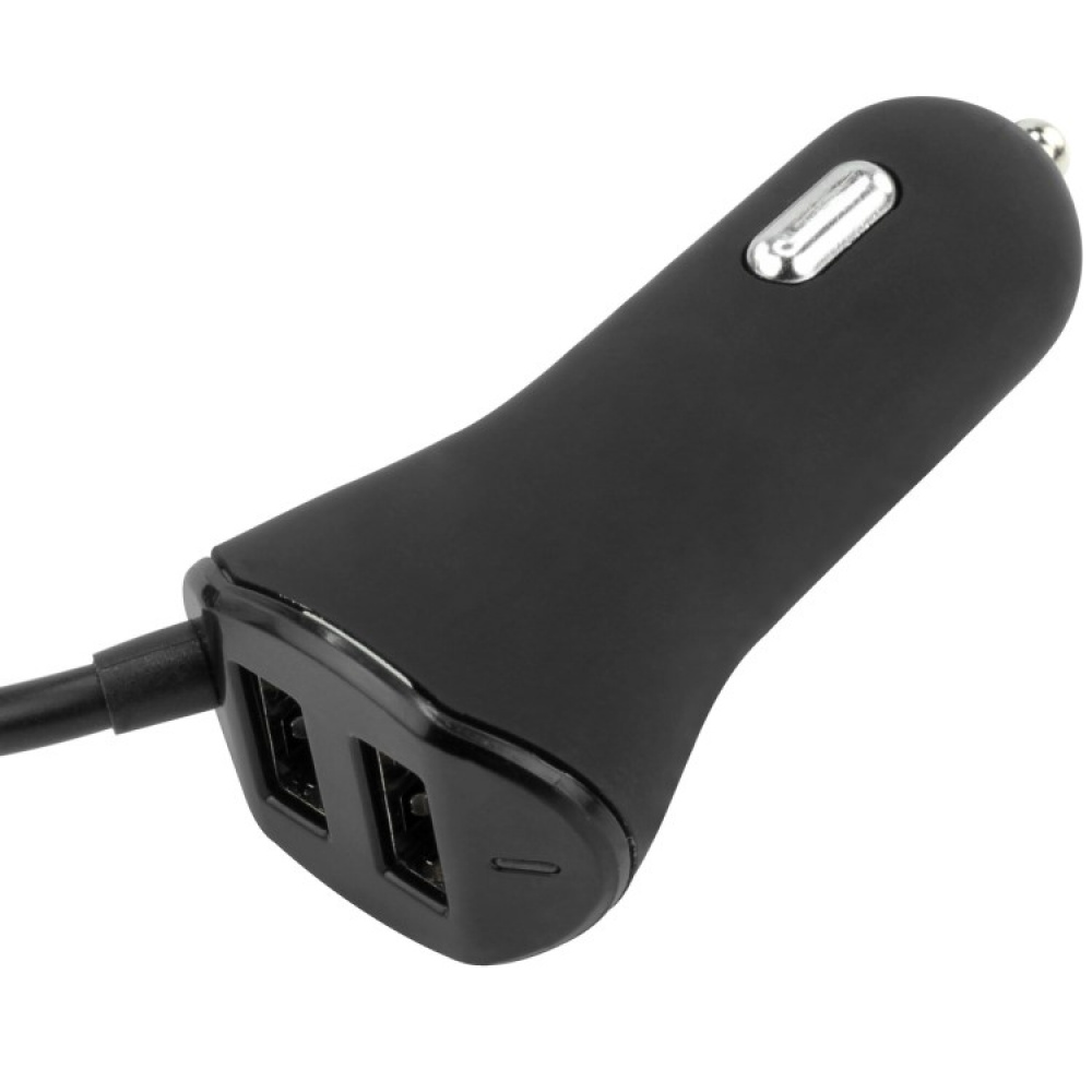 Car charger for front and rear seats in the group House & Home / Electronics / Chargers and Powerbanks at SmartaSaker.se (13848)