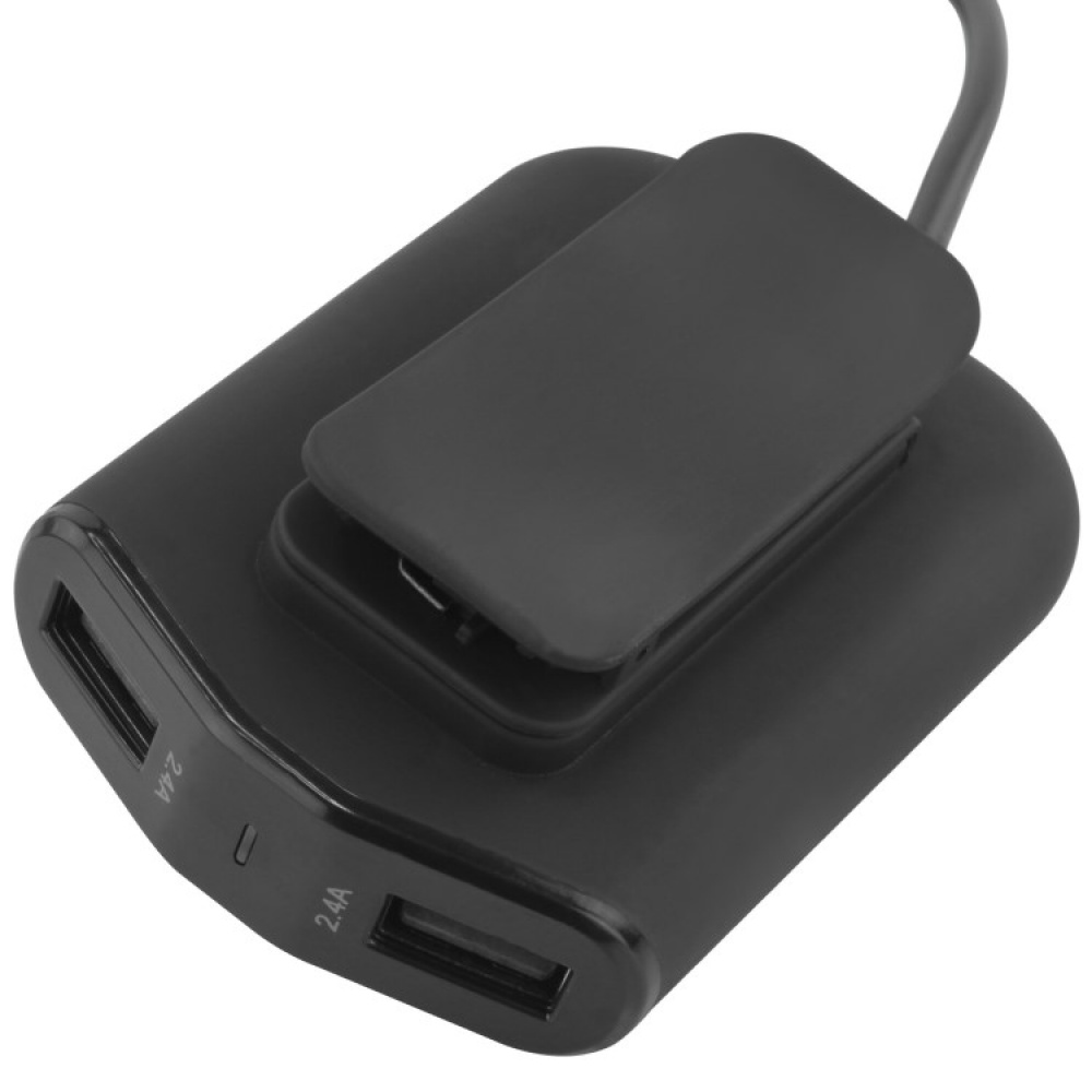 Car charger for front and rear seats in the group House & Home / Electronics / Chargers and Powerbanks at SmartaSaker.se (13848)