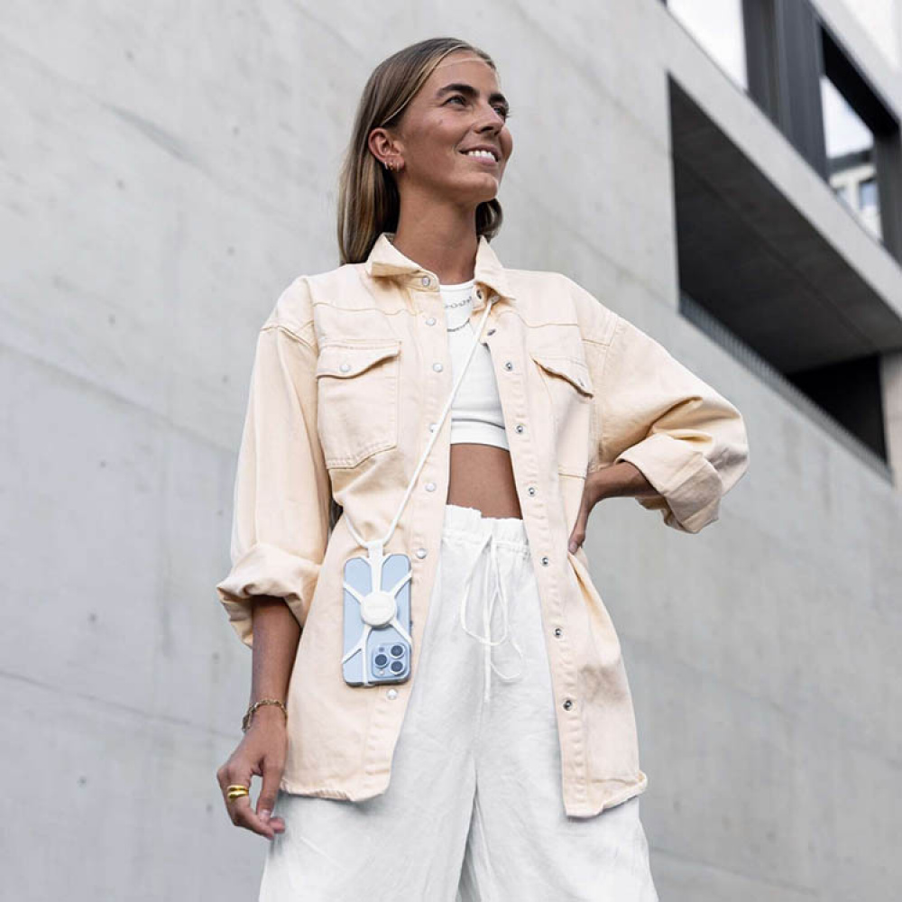 Mobile phone necklace Smart mobile phone holder around the neck