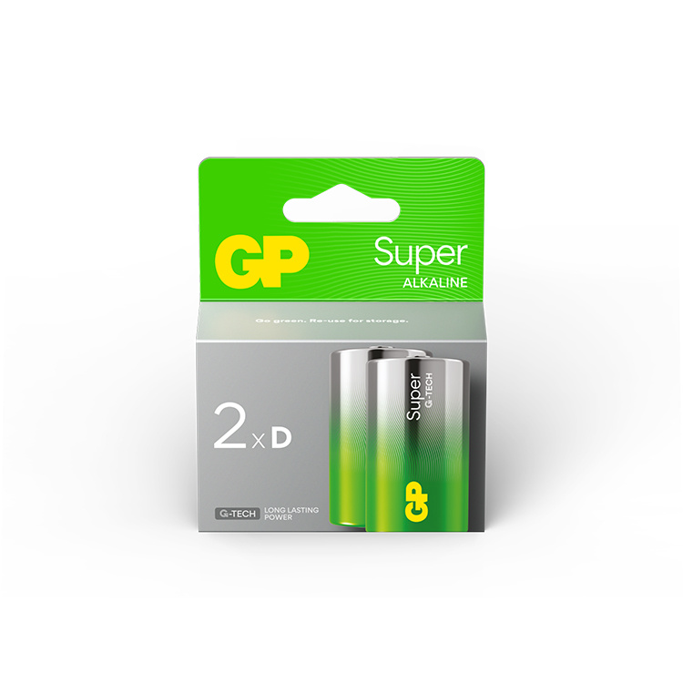 D or LR20 Batteries, 2-pack in the group / Batteries at SmartaSaker.se (13861)