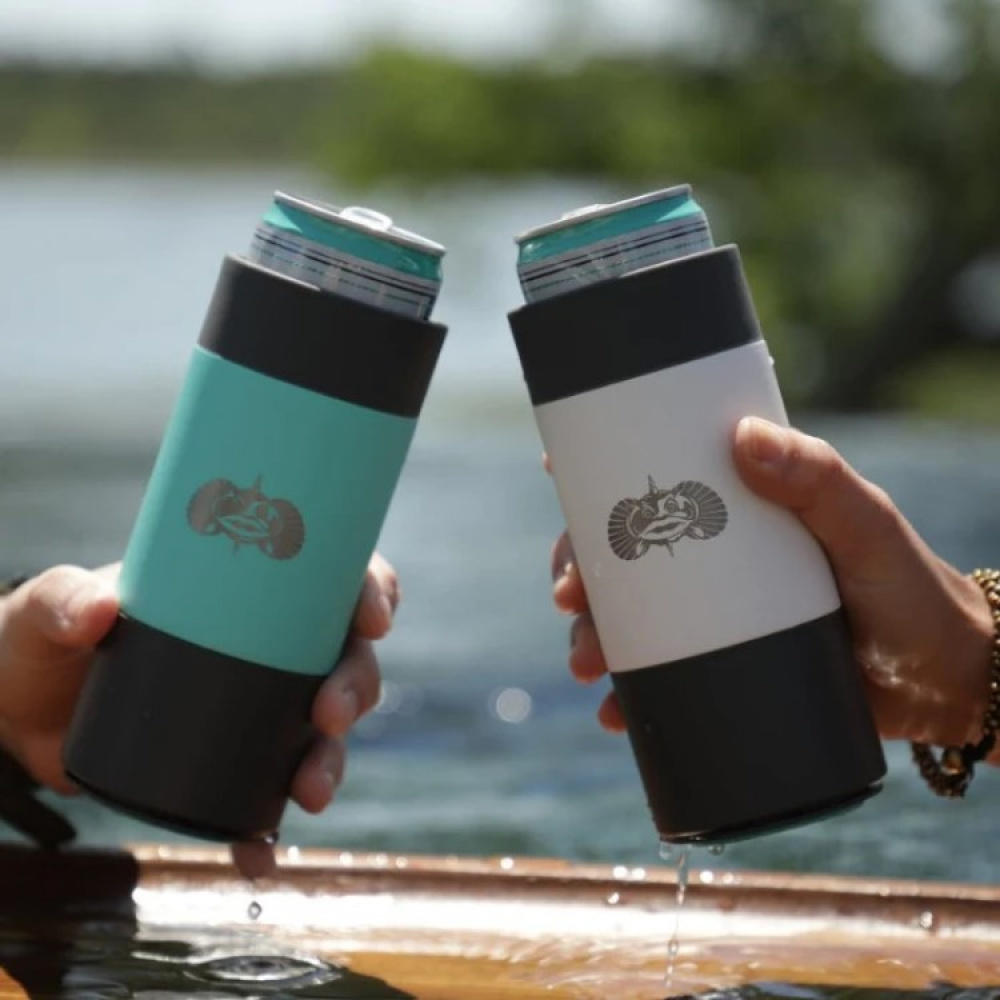 Spill-proof can cooler - Toadfish can cooler