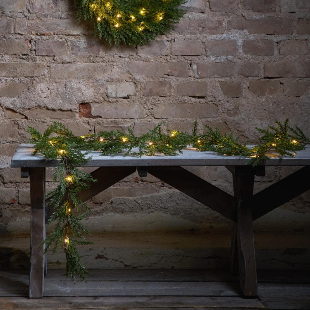 Christmas garland for outdoor use in the group Holidays / Advent & Christmas / Christmas lighting at SmartaSaker.se (13898)