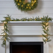 Christmas garland for outdoor use