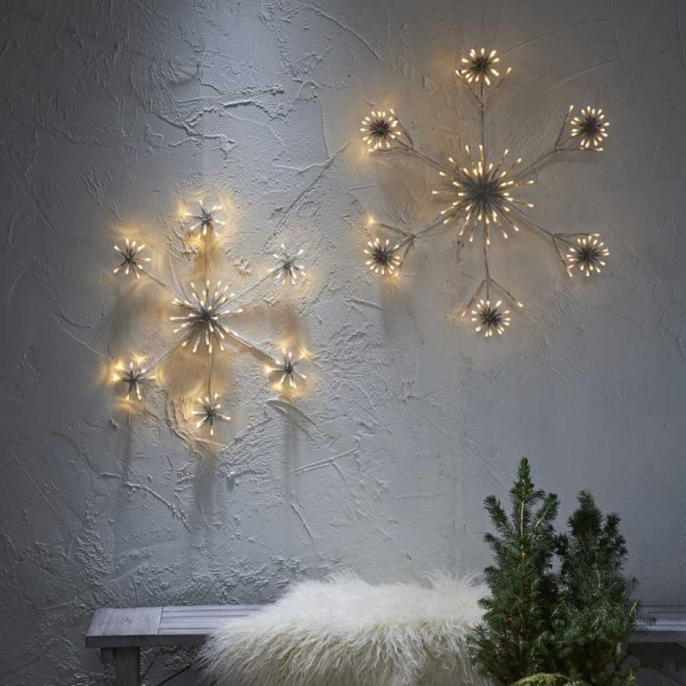 Snowflake with lighting in the group Holidays / Advent & Christmas / Christmas lighting at SmartaSaker.se (13899)