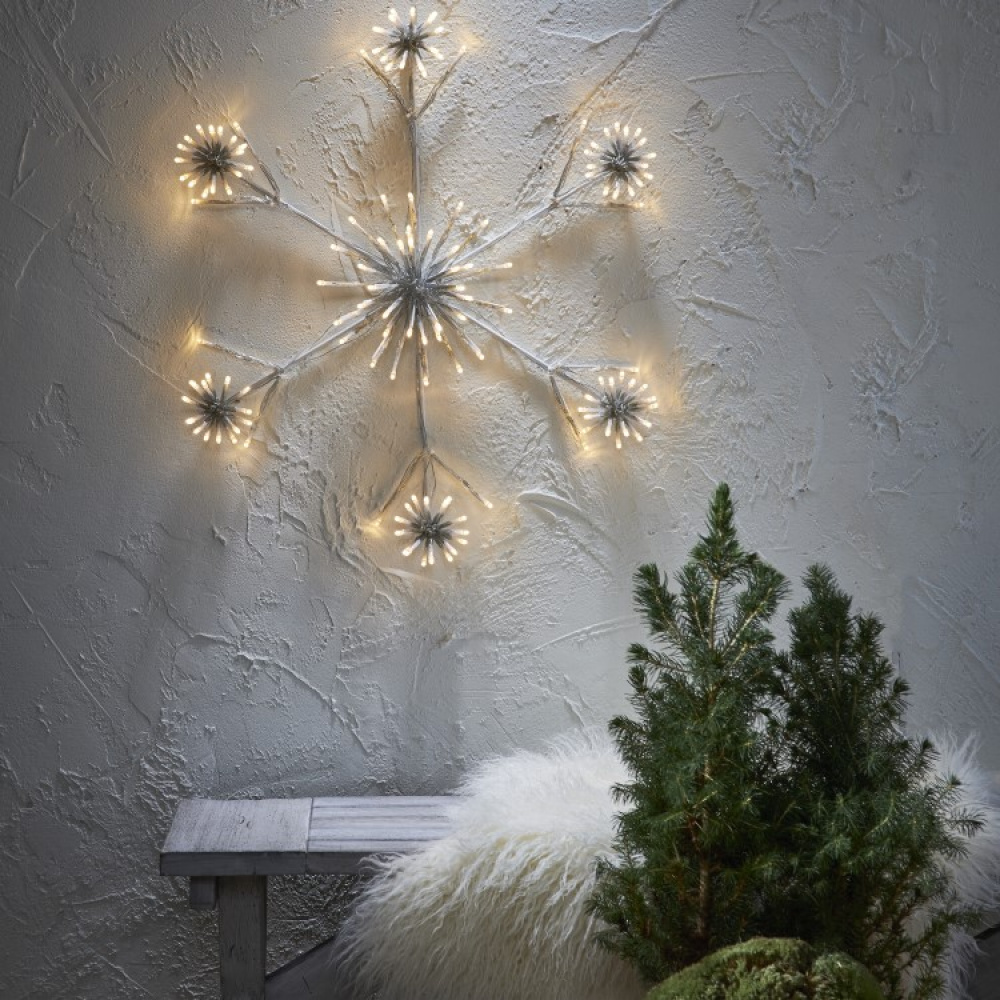 Snowflake with lighting in the group Holidays / Advent & Christmas / Christmas lighting at SmartaSaker.se (13899)