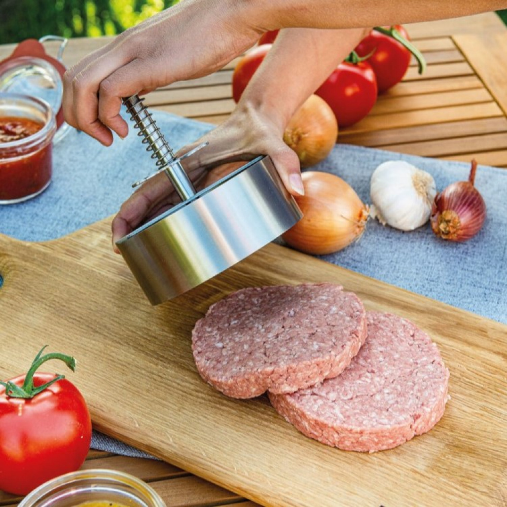 Hamburger press in stainless steel in the group House & Home / Kitchen / Kitchen utensils at SmartaSaker.se (13901)