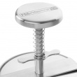Hamburger press in stainless steel