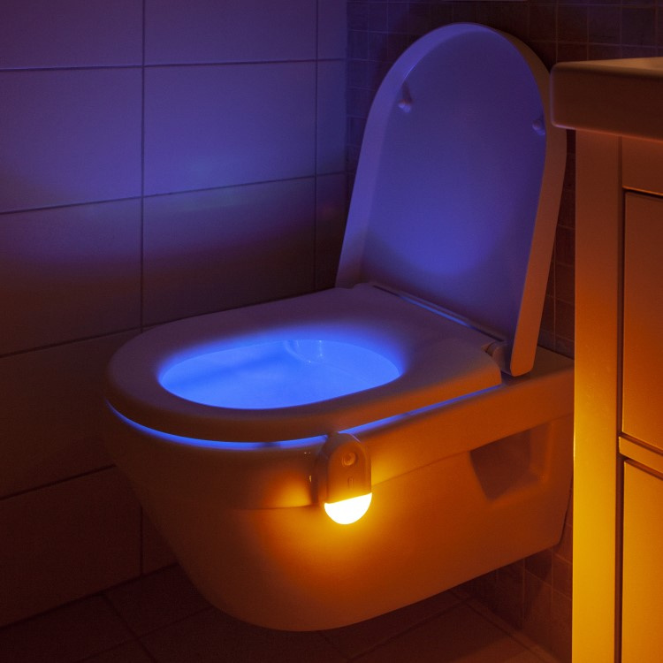 Toilet lamp with sensor in the group Lighting / Indoor lighting / Night lights at SmartaSaker.se (13906)