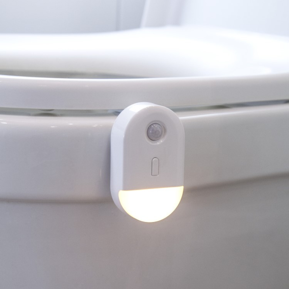 3-PACK Motion Activated LED Toilet Light 8 Color Auto Toilet Bowl Bathroom  Kids Night Light Lamp 