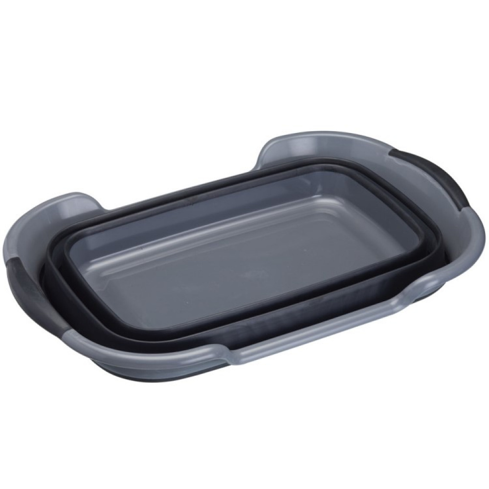 Collapsible plastic tray - Large dish & laundry tray