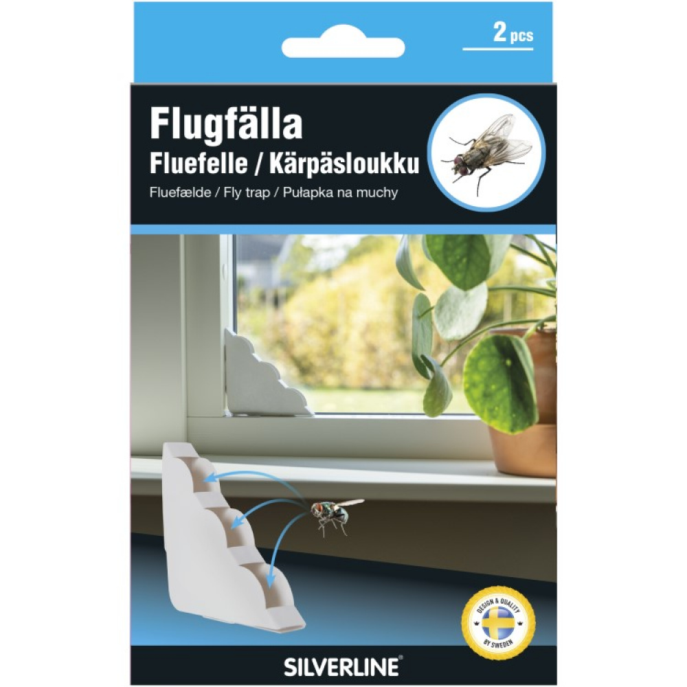 Discreet flycatchers for windows 2-pack in the group Safety / Pests / Insect protection at SmartaSaker.se (13928)