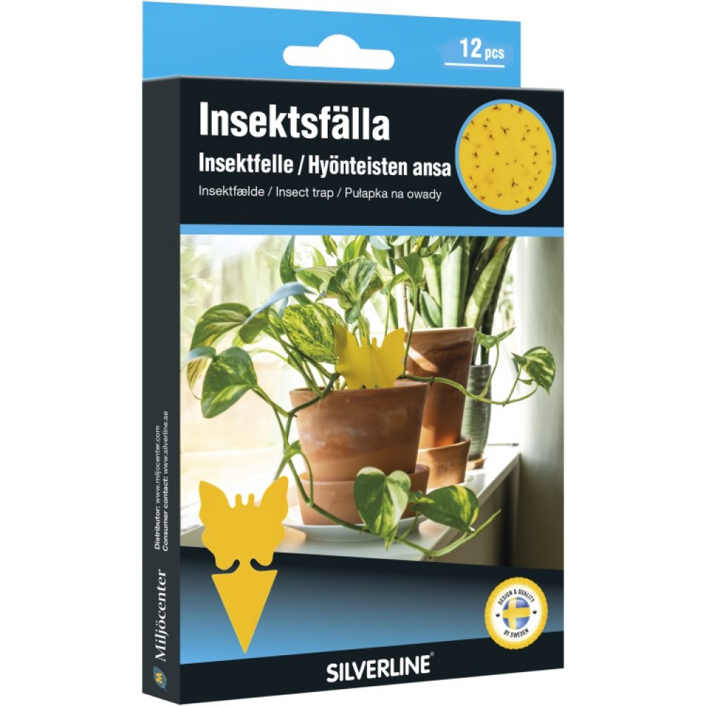 Sticky trap for plants 12-pack in the group Safety / Pests / Insect protection at SmartaSaker.se (13929)
