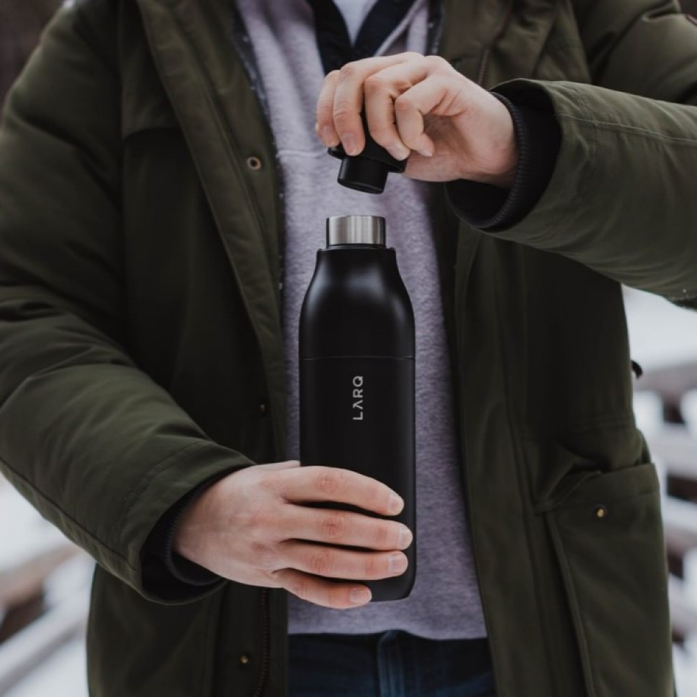 Thermos bottle with UV purification - Larq bottle PureVis