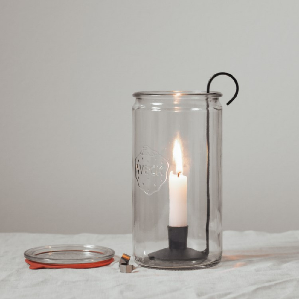 Candle holder with glass jar in the group Lighting / Candlesticks and accessories at SmartaSaker.se (13942)